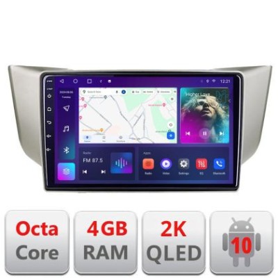 Navigatie Lexus RX 2003-2009 C- rx-03 Android Octa Core Ecran 2K QLED GPS 4G 4+32GB 360 kit-rx-03+EDT-E409-2K CarStore Technology foto