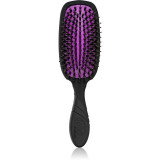 Wet Brush Pro Shine Enhancer perie pentru netezirea parului Black-Purple