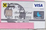 bnk crc Card bancar Raiffeisen Business Visa Debit - expirat
