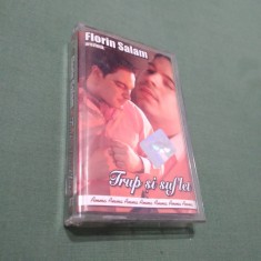 CASETA MANELE FLORI SALAM-TRUP SI SUFLET ORIGINALA RARA!!