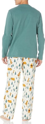 Pijama Amazon Essentials pentru barbati cu Winnie de Plus, din bumbac, Marimea L - OUTLET foto