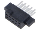 Conector PCB-PCB mamă 10 PIN 1,27mm SFM aurit THT 3,7A SAMTEC