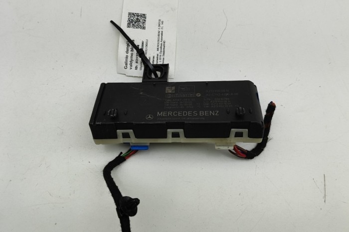 Unitate de control haion MERCEDES-BENZ E W213 2016 OEM: A2139000814,A2C7426350800,A2139011509,A2139020509 31351094