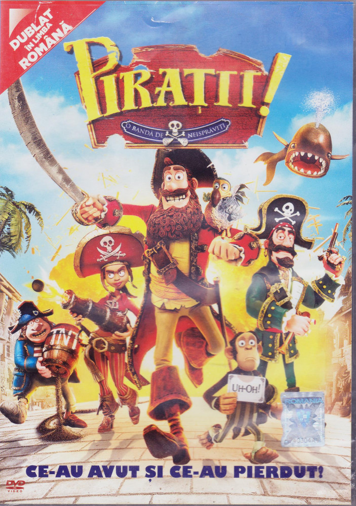 DVD animatie: Piratii ( original, dublat in limba romana ) | Okazii.ro