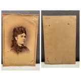 CDV Atelier Romania Iasi Jassy Jasy B. Brand - Doamna de epoca