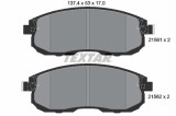 Set placute frana TEXTAR 2156201