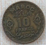 (M2093) MONEDA MAROC - 10 FRANCS 1952 (AH 1371), ADMINISTRATIE FRANCEZA, Africa