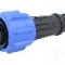 Conector circular, mama, 10 pini, BULGIN - PX0911/10/S