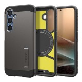 Husa pentru samsung galaxy s25 - spigen tough armor magsafe - gunmetal