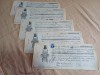 LOT 32 BILETE LA ORDIN * ANII 1938-1939 * DIFERITE VALORI * 28