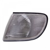Lampa semnalizare fata Audi A6 (C4) 07.1994-10.1997, Stanga, alba, fara suport becuri, TYC, 4A0953049D,