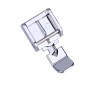 Picioruș Fermoar Universal Mașină Cusut Brother Singer Minerva - Talpă Prindere Click, Adaptor Mașini Casnice
