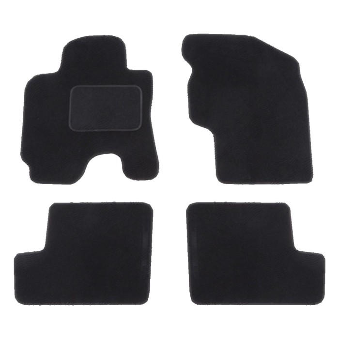 Set covorase auto mocheta Velor TOYOTA RAV4 (XA20), 06.2000-12.2005, negru,
