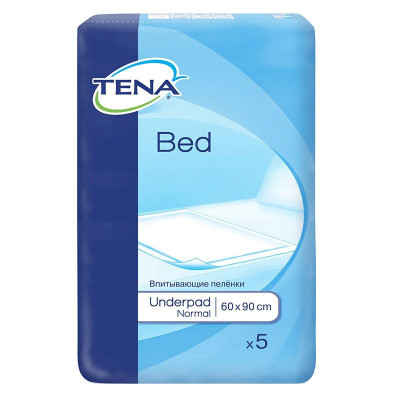 Aleze / Protectii pentru pat TENA Bed Normal, 60 x 90 cm, 5 buc foto
