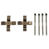 Set accesorii placute frana Vw Touareg (7la 7l6 7l7) 10.02-01.13, Touareg (7p5 7p6) 01.10-12.18, Spate, TRW