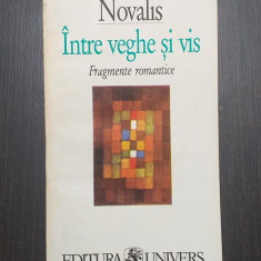 INTRE VEGHE SI VIS - FRAGMENTE ROMANTICE - NOVALIS