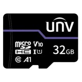 Cumpara ieftin Card Memorie MicroSD 32GB Uniview Purple Card TF-32G-T, C10, U1, V10, A1, 100MB/s, Supraveghere Video