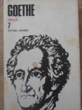 OPERE VOL.7 PROZA: ANII DE DRUMETIE AI LUI WILHELM MEISTER-JOHANN WOLFGANG GOETHE-104879