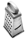 Razatoare Mini 4 Fete Qcocicoki, 12 cm, Otel Inoxidabil, Plastic, Ideala Ciocolata, Nucsoara, Alune, Compatibila Masina de Spalat Vase