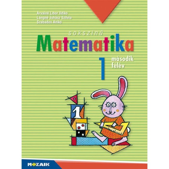 MS-1712U Soksz&iacute;nű matematika - Munkatank&ouml;nyv 1.o. II. f&eacute;l&eacute;v - &Aacute;rvain&eacute; Libor Ildik&oacute;