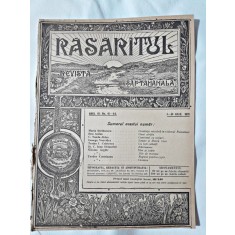 Revista Rasaritul, anul III, nr.41-44/1921