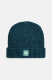 Puma caciula din bumbac Classics Graphic Short Beanie culoarea verde, bumbac, 025680