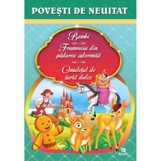 Bambi, Frumoasa din padurea adormita, Omuletul de turta dulce, ed 2018