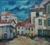 Jean Cheller, Ulei pe p&acirc;nză, Semnat, Dimensiuni cu ramă 73 x 78 cm, Peisaje, Impresionism