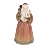 Cumpara ieftin Figurina Mos Craciun polirasina multicolora 20x18x39 cm