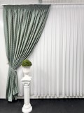 Draperie baroc, verde