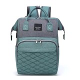 Cumpara ieftin Rucsac multifunctional pentru mamici, Mavina GT3695, Gri/Verde