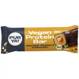 Baton Proteic Vegan Caramel Sarat Fara Gluten Eco 45g - 25g Proteine