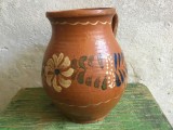 Arta si Traditie - Oala / Vas cu toarta realizat la Obarsa judetul Hunedoara in a doua jumatate a secolului XX !