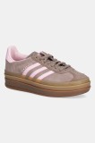 adidas Originals sneakers Gazelle Bold W culoarea maro, JQ6436