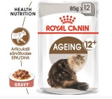 Hrana umeda pisica Royal Canin Ageing 12+, senior, 85 g