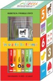 &Icirc;n Vizită La Fermă. Set Educativ 6 Cărți + 6 Cuburi, - Editura Prut