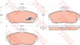 Set placute frana,frana disc LAND ROVER FREELANDER Soft Top (LN) (1998 - 2006) TRW GDB1319