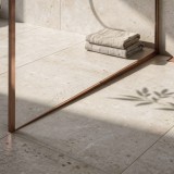 Profil de panta cadita de dus 100cm Brush Copper