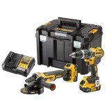 DeWalt DCK2080P2T-QW pachet de scule In TSTAK HardWork ToolsRange