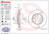 BREMBO 09.A727.11 PRIME LINE - UV Coated Disc frana