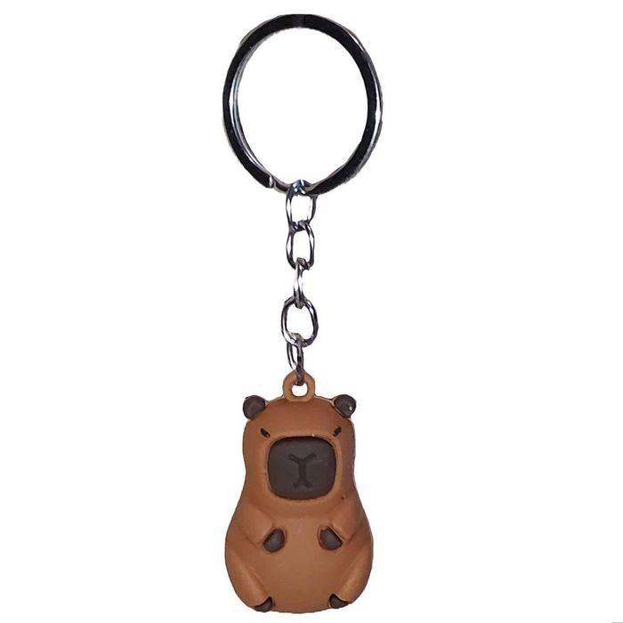 Figurina breloc 3D,Capibara,5cm