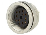 Conector M16 Soclu Mamă 12P IP68 60V 3A, Lumberg