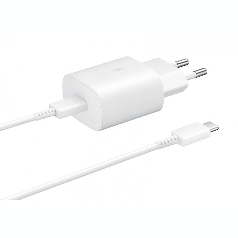 Incarcator Retea cu cablu USB Tip-C Samsung Galaxy A21s, EP-TA800EWE, Fast  Charge, 25W, 1 X USB Tip-C, Alb | Okazii.ro