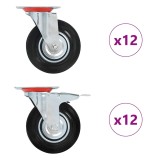 Cumpara ieftin Roti pivotante, 24 buc., 125 mm
