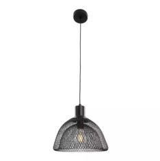 Pendul tavan soclu e27 - negru foto