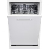 Masina de spalat vase incorporabila Heinner HDW-BI4505IE++, Eco, Aquastop, Cos ajustbil, Clasa E