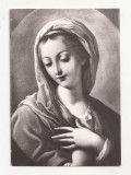 FA43-Carte Postala- ITALIA - Montecassino, Madonna, necirculata, Fotografie