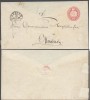 Switzerland 1869 Postal History Rare Cover Zurich to Ottenbach DB.558