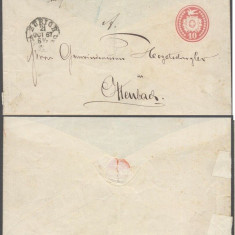 Switzerland 1869 Postal History Rare Cover Zurich to Ottenbach DB.558