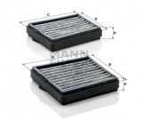 Set Filtre Habitaclu Carbon Activ Mann-Filter CUK20000-2